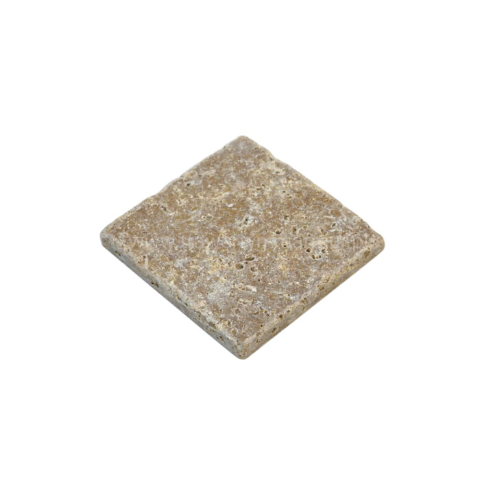 Trawertyn płytki Noce Tumbled 10cm x 10cm x 1cm