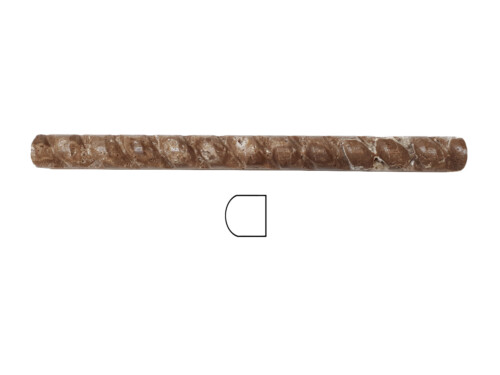 Dekor trawertynowy Noce (Noche) Pencil Rafaello 2,5cm x 30,5cm