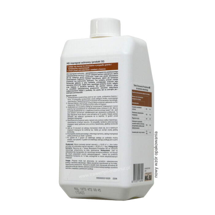 HG Impregnat do kamienia Produkt 32