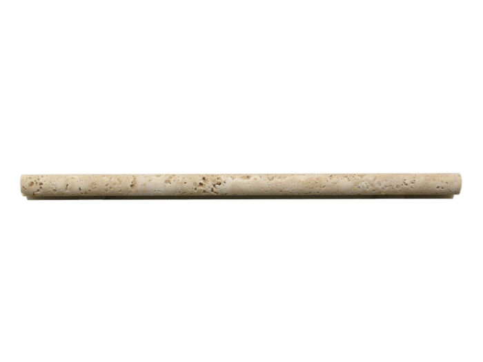 Dekor listwa kamienna trawertyn Ivory Pencil 1,5cm x 30,5cm