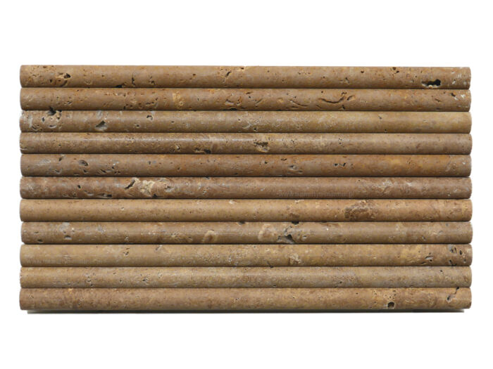 Dekor listwa kamienna trawertyn Noce Pencil 1,5cm x 30,5cm