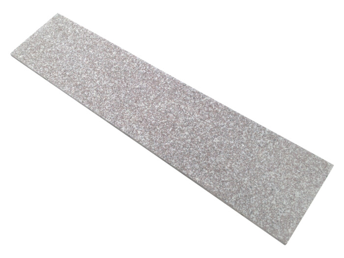 Schody granitowe zewnętrzne antypoślizgowe Misty Brown G664 płomieniowana 150cm x 33cm x 2cm