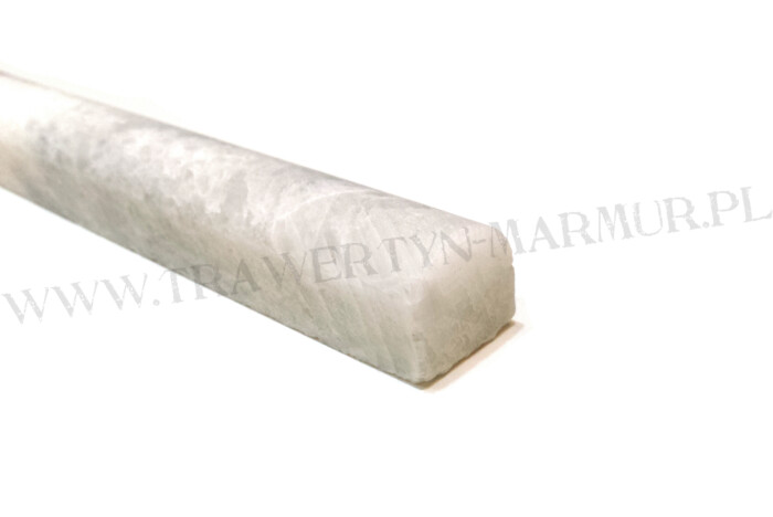 Dekor marmurowy Bianco Carrara Pencil 2cm x 30,5cm