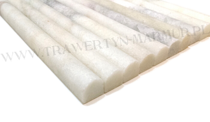 Dekor marmurowy Bianco Carrara Pencil 2cm x 30,5cm