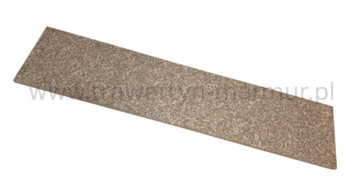 Stopnica schodowa granit Misty Brown G664 polerowana 150cm x 33cm x 2cm