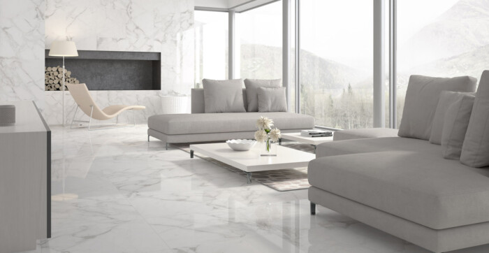 Płytki ceramiczne podłogowe Calacatta Extra White 60x60 gat. II