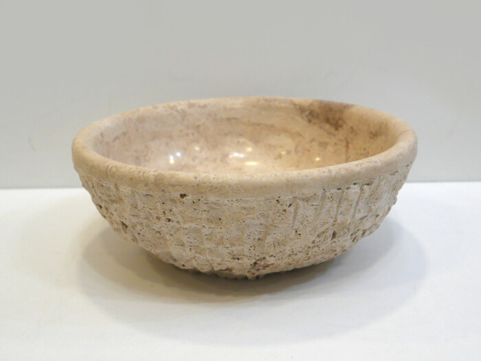 Umywalka kamienna trawertyn Ivory CM-02-01