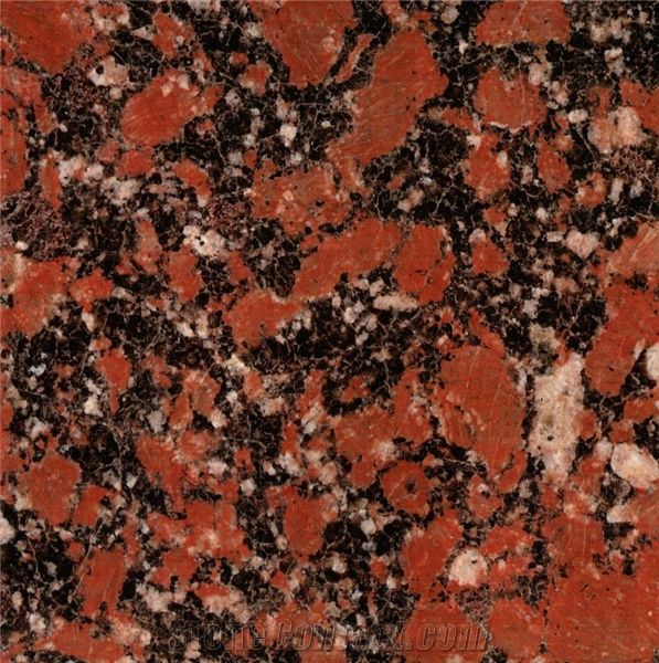 Slab granitowy Anastasia Red 2cm polerowany
